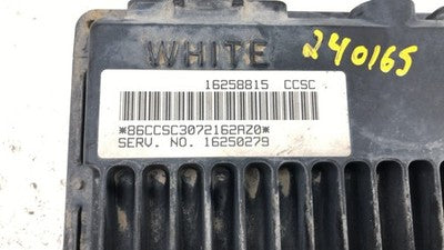 1998 S10 Blazer Electronic Control Module Computer Ecm Ecu 4.3L At 4X4 16258815