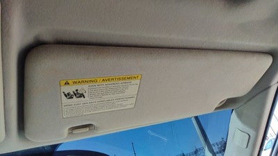 2005-2009 Land Rover Lr3 Passenger Right Sun Visor Oem Tan Edq501083lum