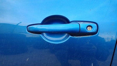 2004-2009 Mazda 3 Driver Left Front Outside Door Handle Oem 27B Winning Blue