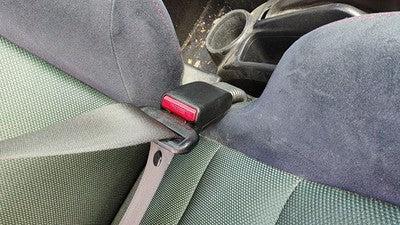 02-05 Civic Hatchback Si Passenger Right Front Seat Belt Buckle Receiver Black