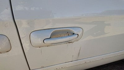2001-2007 Dodge Caravan Passenger Right Front Outside Door Handle Oem White Pw1