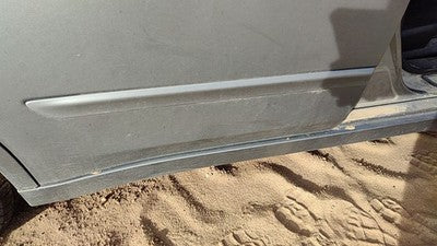 07-12 Altima Passenger Right Rear Moulding From Door Back Trim Strip Gray W40