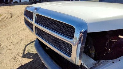 1994-2001 Ram 1500 Grille Assembly With Mount Secondary Hood Latch Plastic Oem