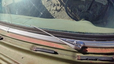 1953 Chevy Bel Air 150 Sedan Driver Left Windshield Wiper Arm Oem Blade Lever