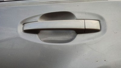 10-14 Legacy Outback Driver Left Rear Outside Door Handle Back Ssm Steel Silver