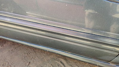 00-04 Lesabre Buick Lesabre Driver Left Front Moulding From Door Trim Strip Blue