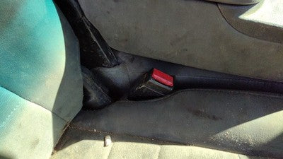 13-18 Dodge Ram 4500 Passenger Right Front Seat Belt Buckle Receiver Oem Gray X8