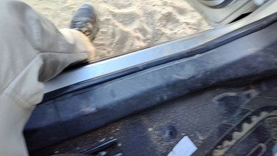 2013 Chevy Cruze Driver Left Lower Kick Trim Panel Oem Black Afo
