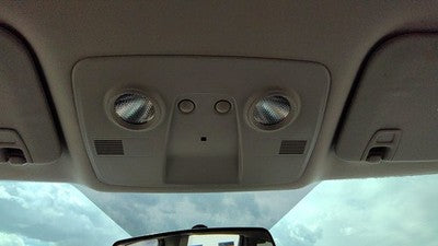 09-17 Chevy Traverse Center Overhead Console Oem Dome Light Map Lamp Cubby Gray