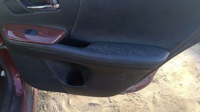 2010-2012 Lexus Hs250h Passenger Right Rear Inside Door Trim Panel Back Black 25