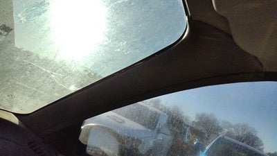 1997 Ford Aspire Passenger Right A Pillar Trim Windshield Post Panel Oem Gray