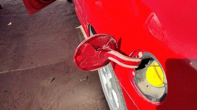 2006-2016 Chevy Impala Fuel Tank Door With Hinge Gas Lid Oem Filler Red 74U