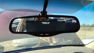 2002-2006 Toyota Camry Inside Rear View Mirror Oem Windshield Mounted 87810Ac091