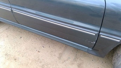 1991 Mitsubishi Galant Vr-4 Passenger Right Front Moulding From Door Trim Green