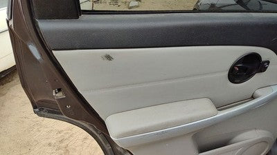 05-07 Chevy Equinox Driver Left Rear Door Trim Panel With Switches Back Gray 142