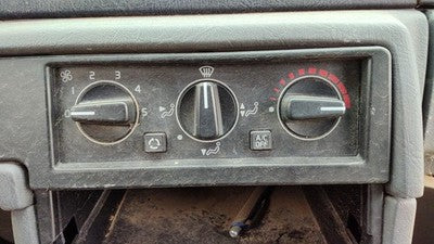 1991 92 Volvo 740 Temperature Control Module In Dash Heater Ac Head Unit Oem