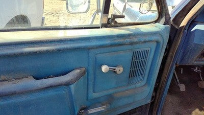 1982 Ford F150 Driver Left Front Door Trim Panel Manual Windows Oem Blue