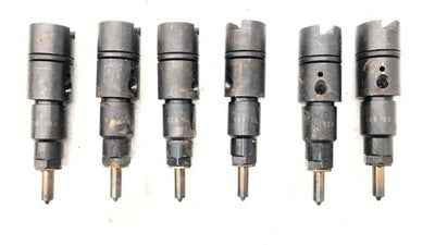 2001-2002 Dodge Ram 2500 Set Of 6 Fuel Injectors 5.9L Cummins Oem 05018177Aa