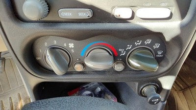 01-05 Pontiac Grand Am Temperature Control Module In Dash Heater Ac Head Unit