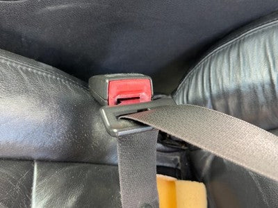 06-07 Ford Fivehundred Driver Left Front Seat Belt Buckle Receiver Oem Black Hw