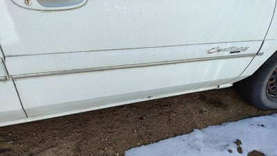 97-00 Buick Century Passenger Right Front Moulding From Door Trim Strip White