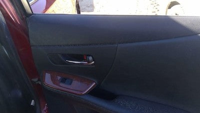 2010-2012 Lexus Hs250h Passenger Right Rear Inside Door Trim Panel Back Black 25
