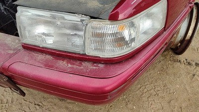 2001 Cadillac Eldorado Driver Left Trim Strip Below Headlight Crimson Red 86U