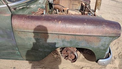1953 Chevy Bel Air 150 Sedan Passenger Right Front Fender Oem