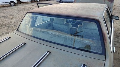 1982-1988 Pontiac 6000 Back Glass Rear Window Oem 10066825