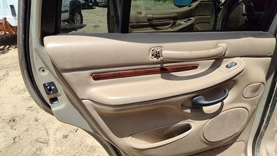 1998 Navigator Driver Left Rear Inside Door Trim Panel With Switches Back Tan Kx