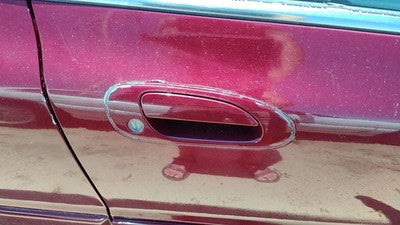 1995 Honda Accord Passenger Right Front Outside Door Handle Oem Red