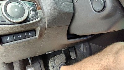 2014-2015 Ford Explorer Lower Dash Under Column Knee Bolster Trim Panel Black Cw