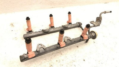 2004-2008 Toyota Highlander Complete Fuel Rail With Injectors Set Loaded Oem