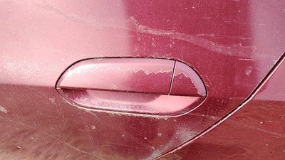 10-14 Honda Insight Driver Left Rear Outside Door Handle Oem Back Tango Red Re