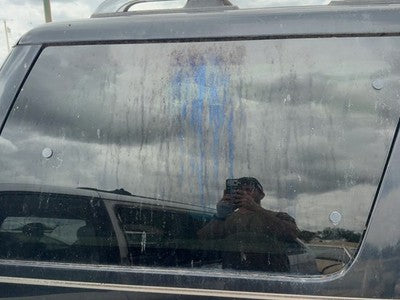 00-02 Ford Expedition Passenger Right Rear Quarter Glass Back Side Window Oem