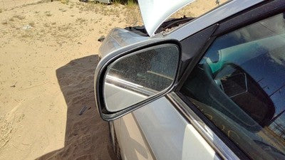 06-07 Pacifica Driver Left Power Side Mirror Door Mounted Oem Silver Ps2