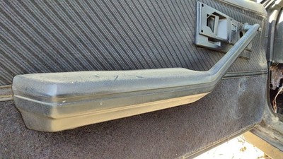 89 Chevy Camaro Black Driver Left Grab Pull Handle Armrest From Inside Door Oem