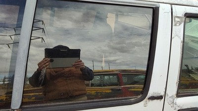 1991-1994 Chevy S10 Blazer Passenger Right Rear Side Window Door Glass Oem Back