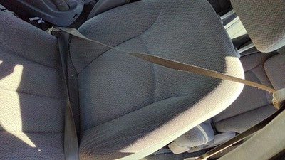 05-07 Caravan Driver Left Front Seat Belt Retractor Oem Shoulder Slate Gray D5