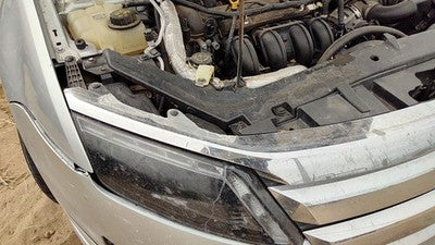 2010-2012 Ford Fusion Front Grille Assembly Oem Silver Ux Ae5z8a284ac