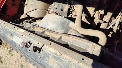 73-80 Silverado K10 Top Plastic Cover Above Radiator Support Sight Shield Oem