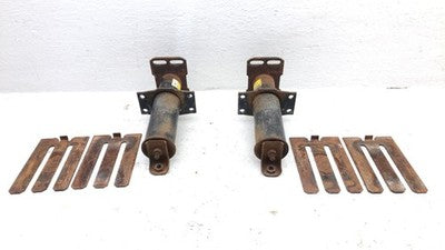 1974-1977 Olds Cutlass Coupe Rear Bumper Mount Shocks Set Only Brackets Oem