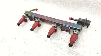 00-02 Nissan Sentra Complete Fuel Rail With Injectors Set Loaded Oem 1.8L Gxe