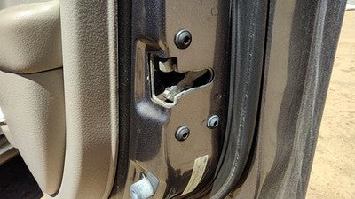 2006-2012 Ford Fusion Passenger Right Front Door Latch With Rods/Cables Oem
