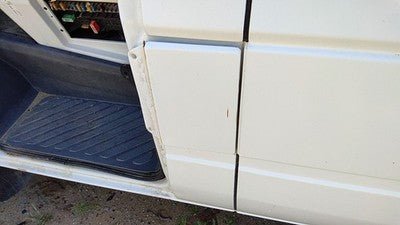 03-06 Dodge Sprinter Van 3500 Fuel Tank Door With Hinge Gas Lid Filler White P01