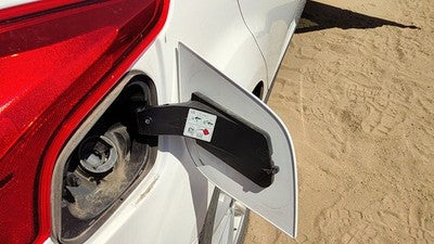 2012-2018 Ford Focus Fuel Tank Door With Hinge Gas Lid Oem Filler White Yz