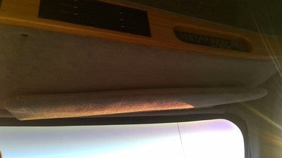 1989 Chevy G20 Van Passenger Right Sun Visor Oem Blue