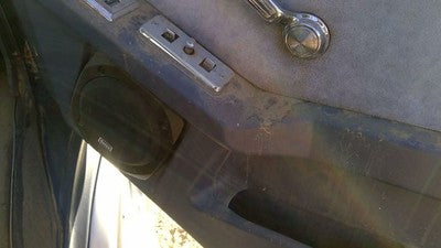 1989 Chevy G20 Van Passenger Right Front Inside Door Trim Panel Only Oem Blue