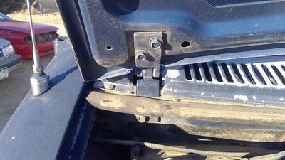 1971-1995 Chevy G20 Van Passenger Right Hood Hinge Assembly Oem Blue 03962449