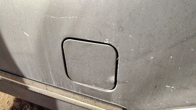 1989 F250 Pickup Fuel Tank Door With Hinge Gas Lid Oem Filler Gray